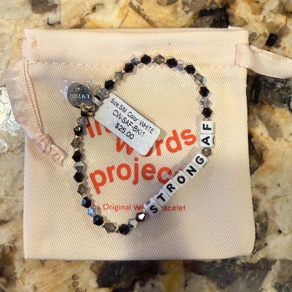 Brand new with tags - Little Words Project bracelet
